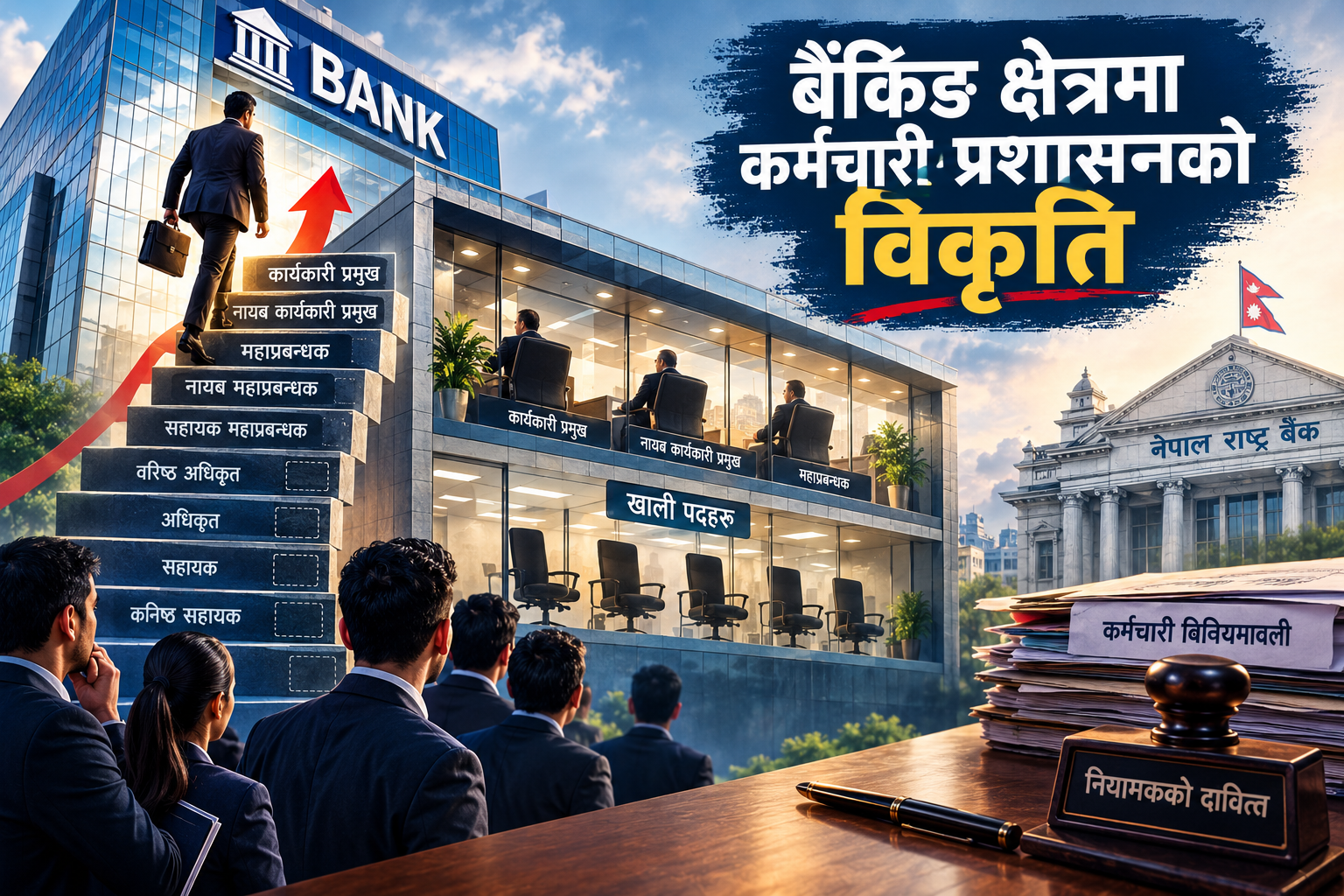 बैंकिङ क्षेत्रमा कर्मचारी प्रशासनः अस्तव्यस्त र मौन नियामक